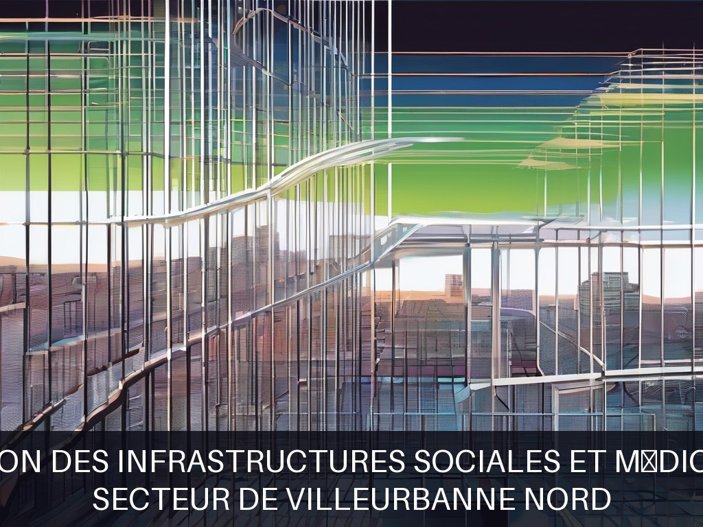 Illustration pour Secteur de Villeurbanne Nord: Amélioration des infrastructures sociales et médico-sociales