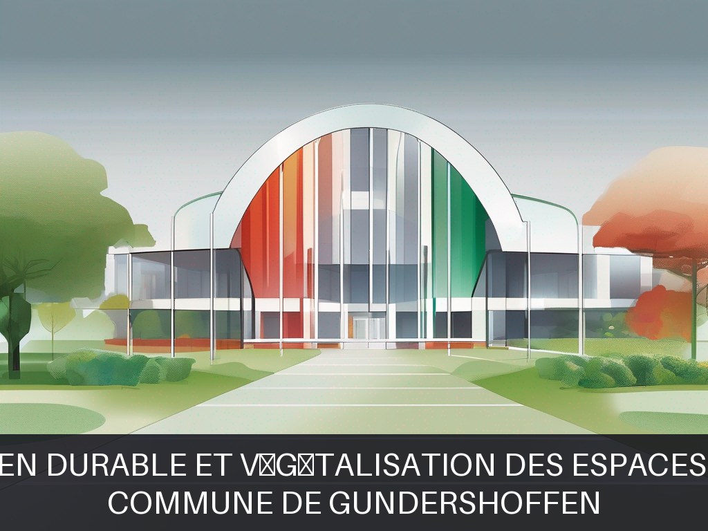 Illustration pour Commune de Gundershoffen: Entretien durable et végétalisation des espaces publics