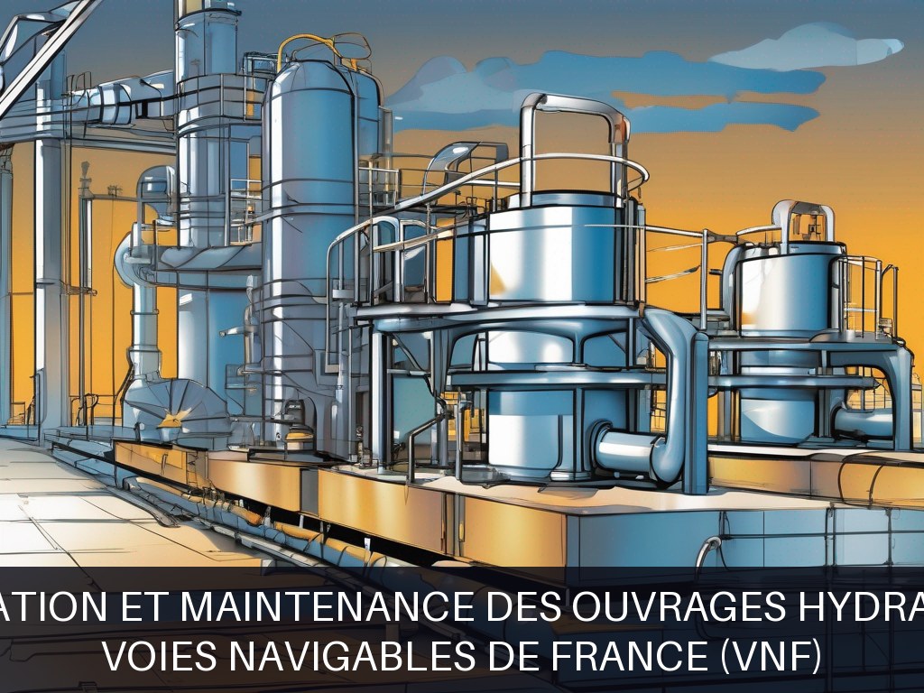 Illustration pour Voies Navigables de France (VNF): Sécurisation et maintenance des ouvrages hydrauliques
