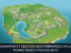 Illustration pour Pornic Agglo Pays de Retz: Cartographie et gestion des itinéraires cyclables (Potentiel à Court Terme)