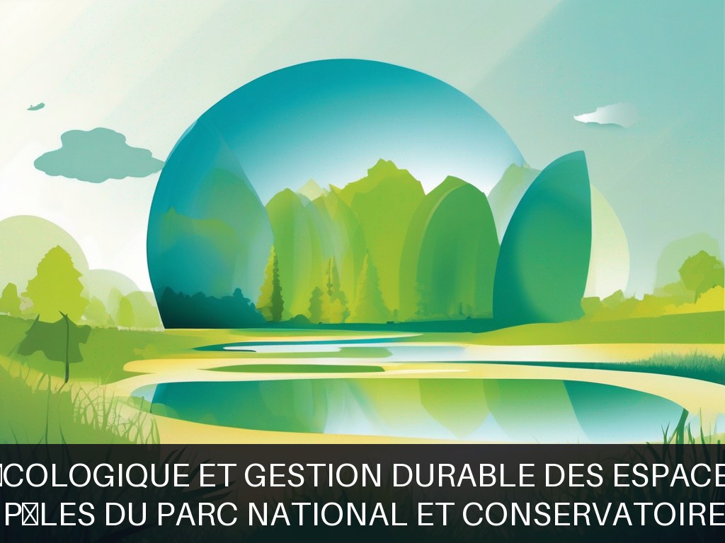 Illustration pour Secteurs et pôles du Parc national et Conservatoire du Littoral: Entretien écologique et gestion durable des espaces naturels