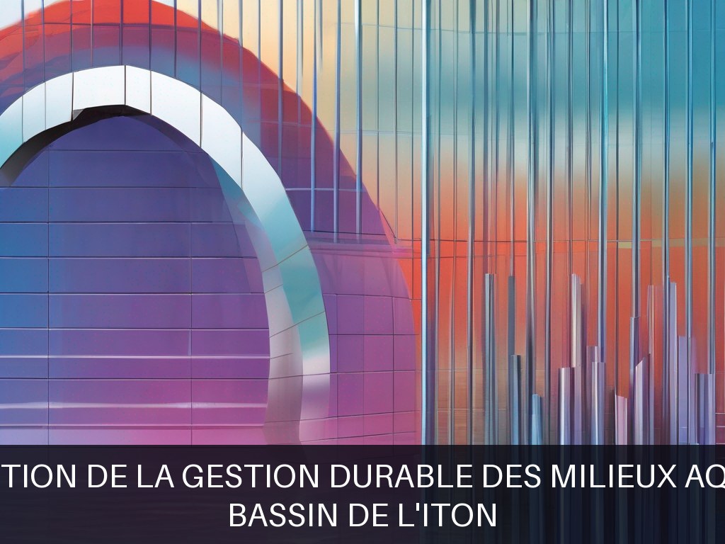Illustration pour Bassin de l'Iton: Amélioration de la gestion durable des milieux aquatiques