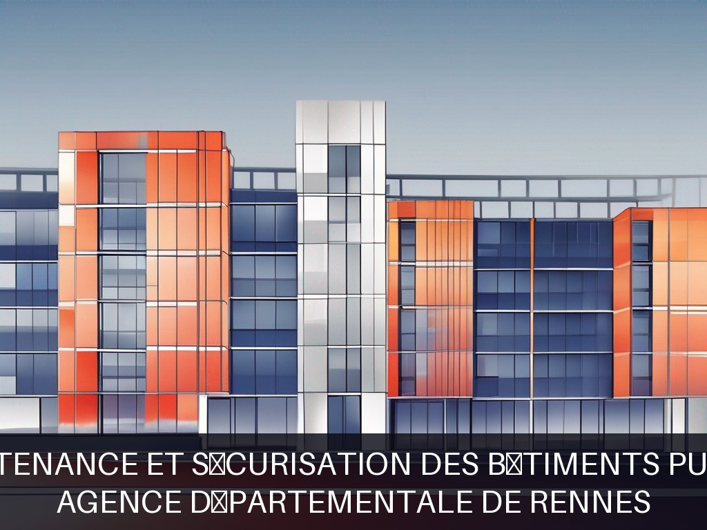 Illustration pour Agence Départementale de Rennes: Maintenance et sécurisation des bâtiments publics