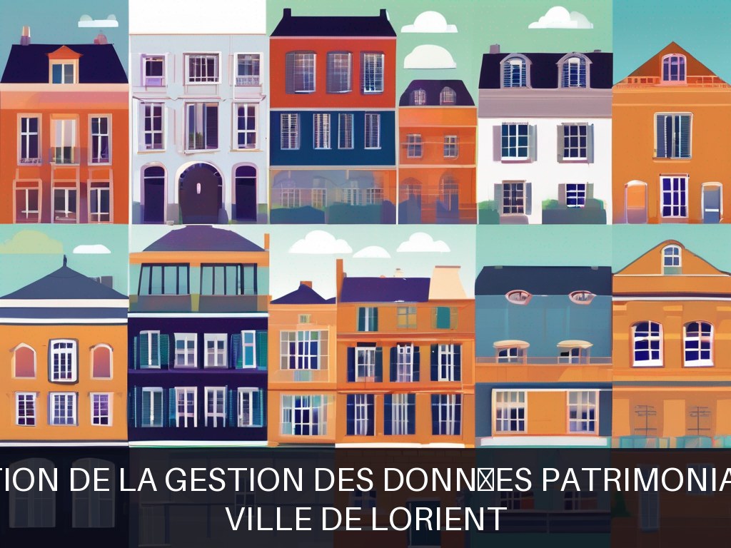 Illustration pour Ville de Lorient: Optimisation de la gestion des données patrimoniales et SIG