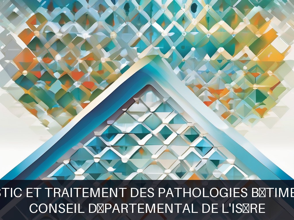 Illustration pour Conseil Départemental de l'Isère: Diagnostic et traitement des pathologies bâtimentaires (Potentiel à Court Terme)