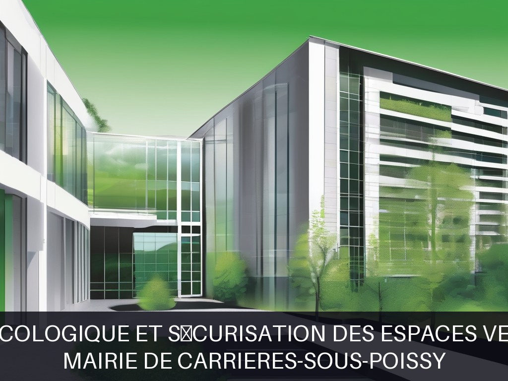 Illustration pour Mairie de CARRIERES-SOUS-POISSY: Entretien écologique et sécurisation des espaces verts publics