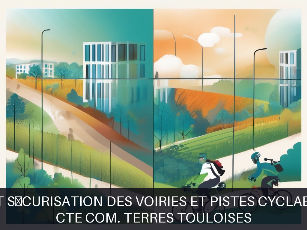 Illustration pour CTE COM. Terres Touloises: Entretien et sécurisation des voiries et pistes cyclables rurales