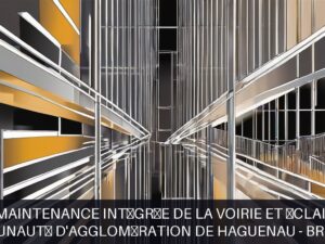 Illustration pour Communauté d'agglomération de Haguenau - Brumath: Gestion et maintenance intégrée de la voirie et éclairage public