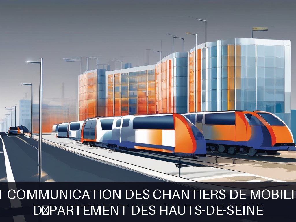 Illustration pour Département des Hauts-de-Seine: Gestion et communication des chantiers de mobilité urbaine