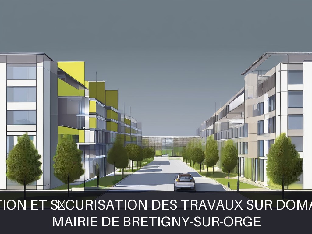 Illustration pour Mairie de BRETIGNY-SUR-ORGE: Coordination et sécurisation des travaux sur domaine public