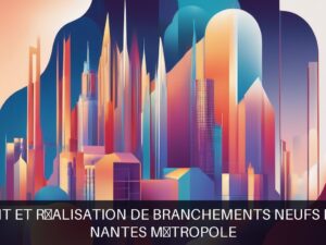 Illustration pour Nantes Métropole: Accompagnement et réalisation de branchements neufs d'assainissement