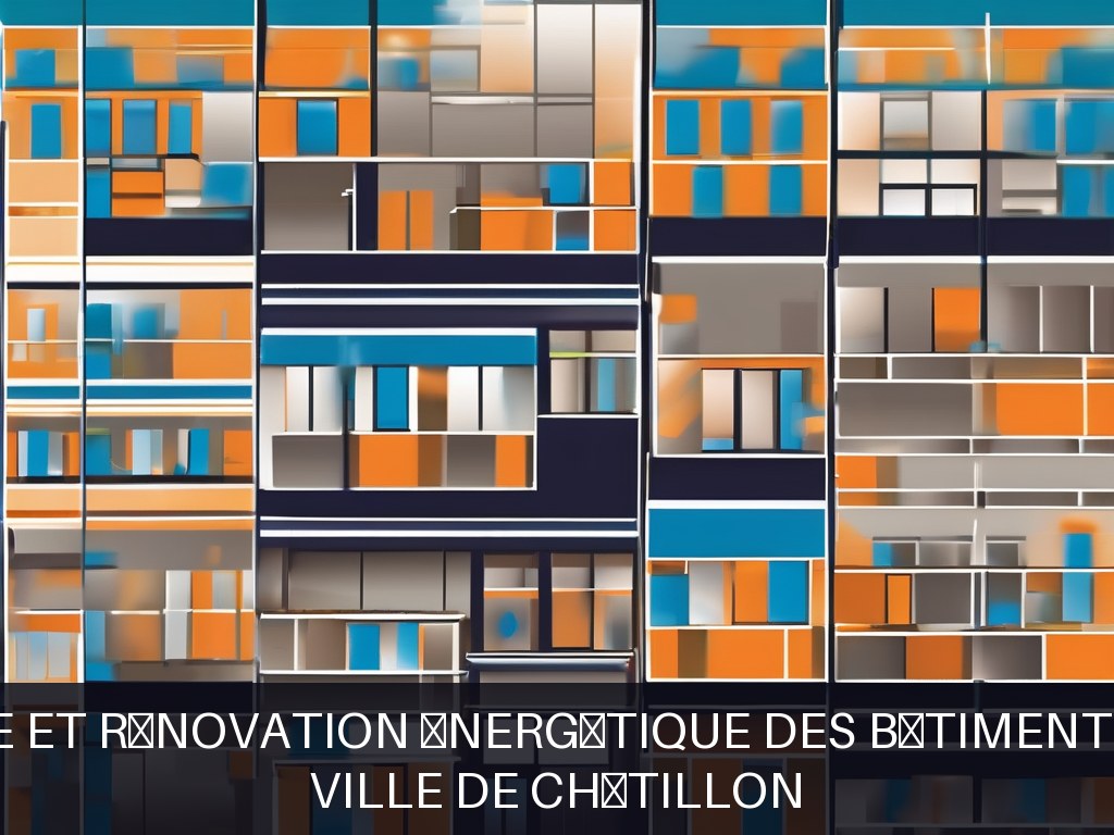 Illustration pour Ville de Châtillon: Maintenance et rénovation énergétique des bâtiments municipaux