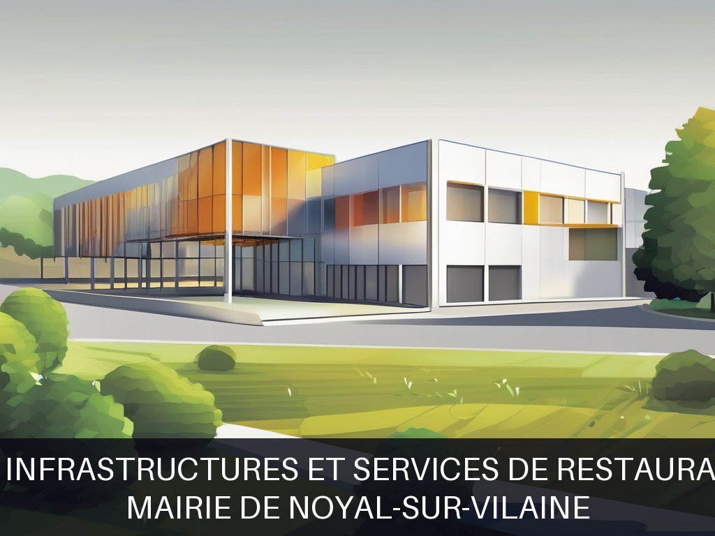Illustration pour Mairie de Noyal-sur-Vilaine: Optimisation des infrastructures et services de restauration scolaire bio