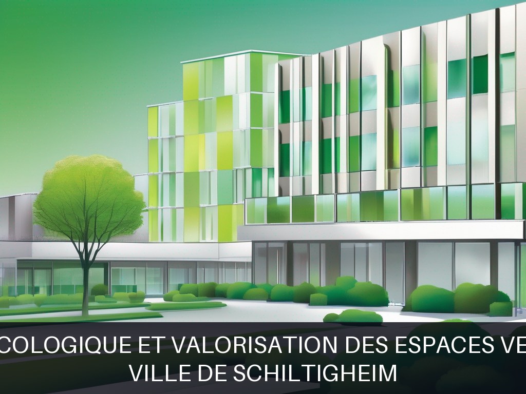 Illustration pour Ville de Schiltigheim: Entretien écologique et valorisation des espaces verts urbains