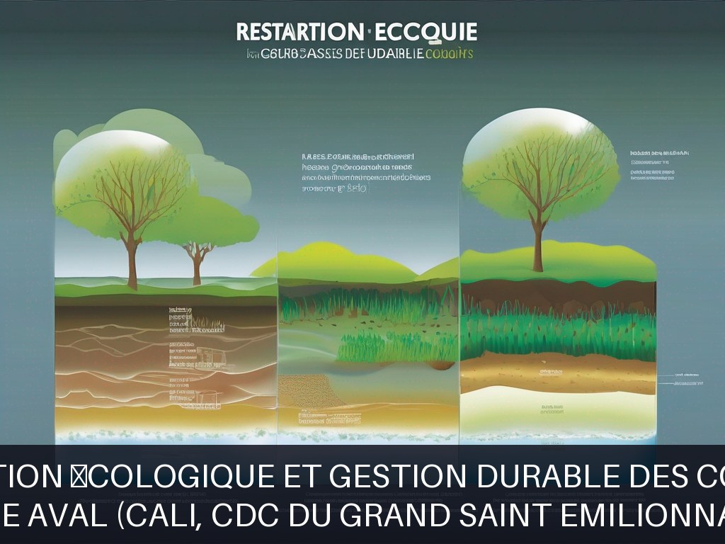 Illustration pour Bassin versant de l'Isle aval (CALI, CDC du Grand Saint Emilionnais, CDC du Fronsadais): Restauration écologique et gestion durable des cours d'eau