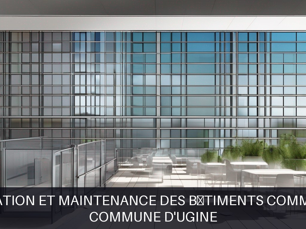 Illustration pour Commune d'Ugine: Rénovation et maintenance des bâtiments communaux (Potentiel à Court Terme)