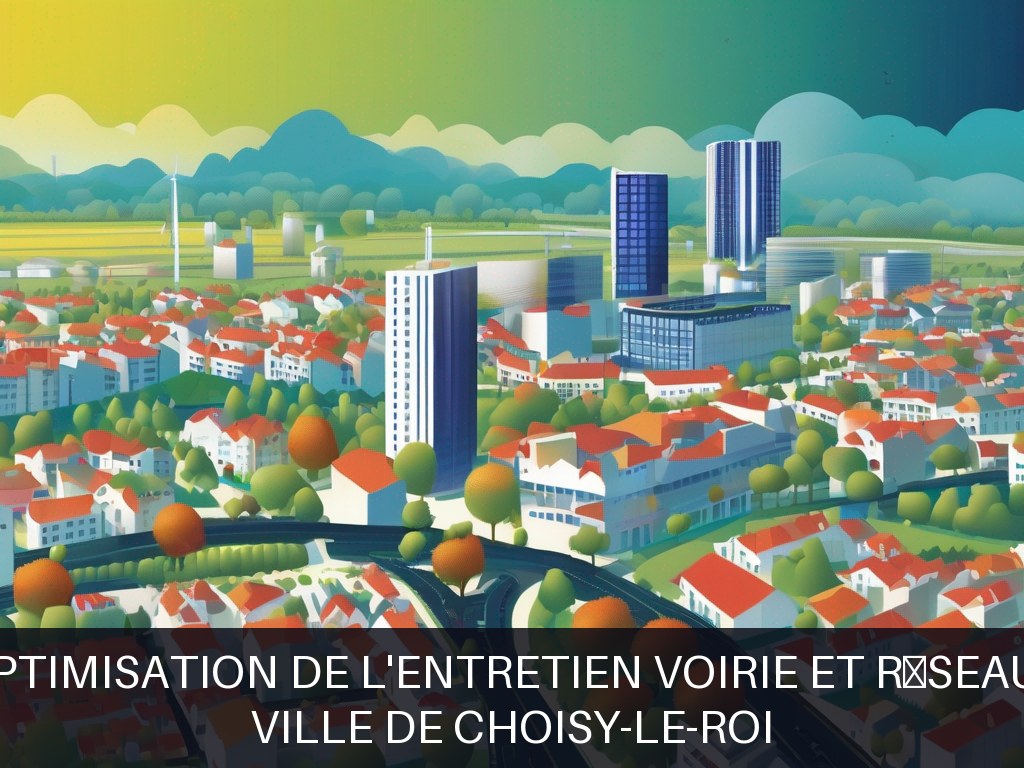 Illustration pour Ville de Choisy-le-Roi: Optimisation de l'entretien voirie et réseaux