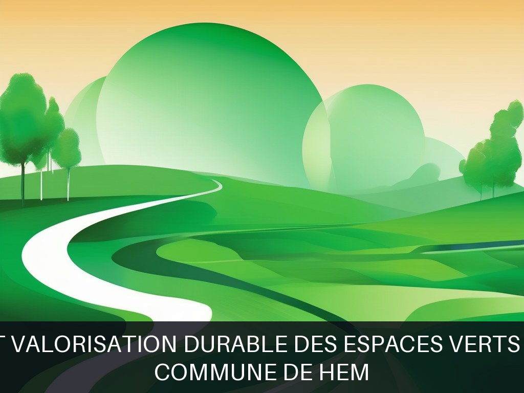 Illustration pour Commune de Hem: Entretien et valorisation durable des espaces verts communaux