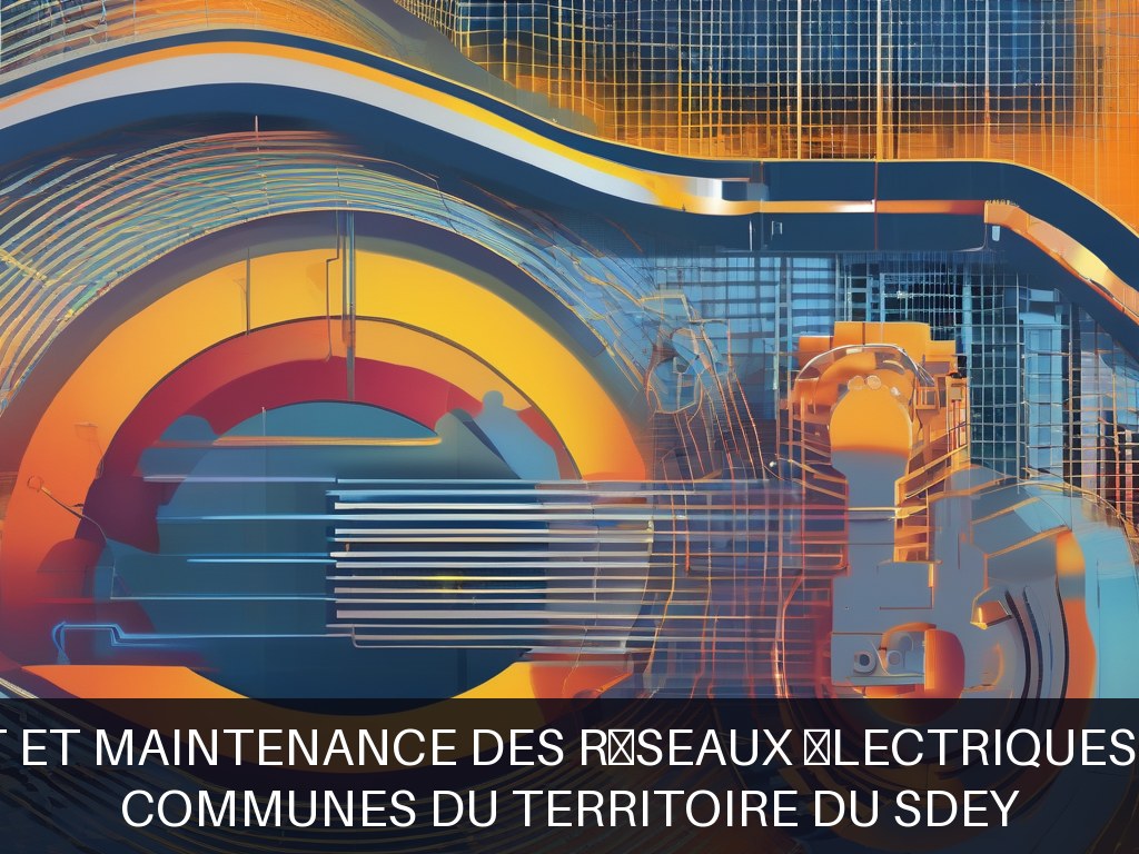 Illustration pour Communes du territoire du SDEY: Déploiement et maintenance des réseaux électriques communaux
