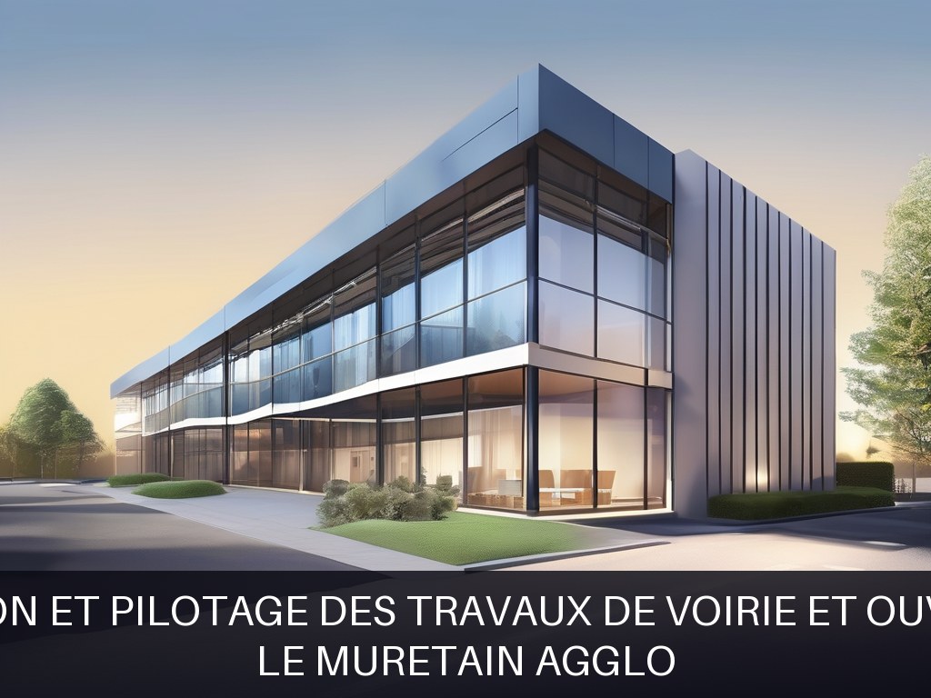 Illustration pour Le Muretain Agglo: Coordination et pilotage des travaux de voirie et ouvrages d'art