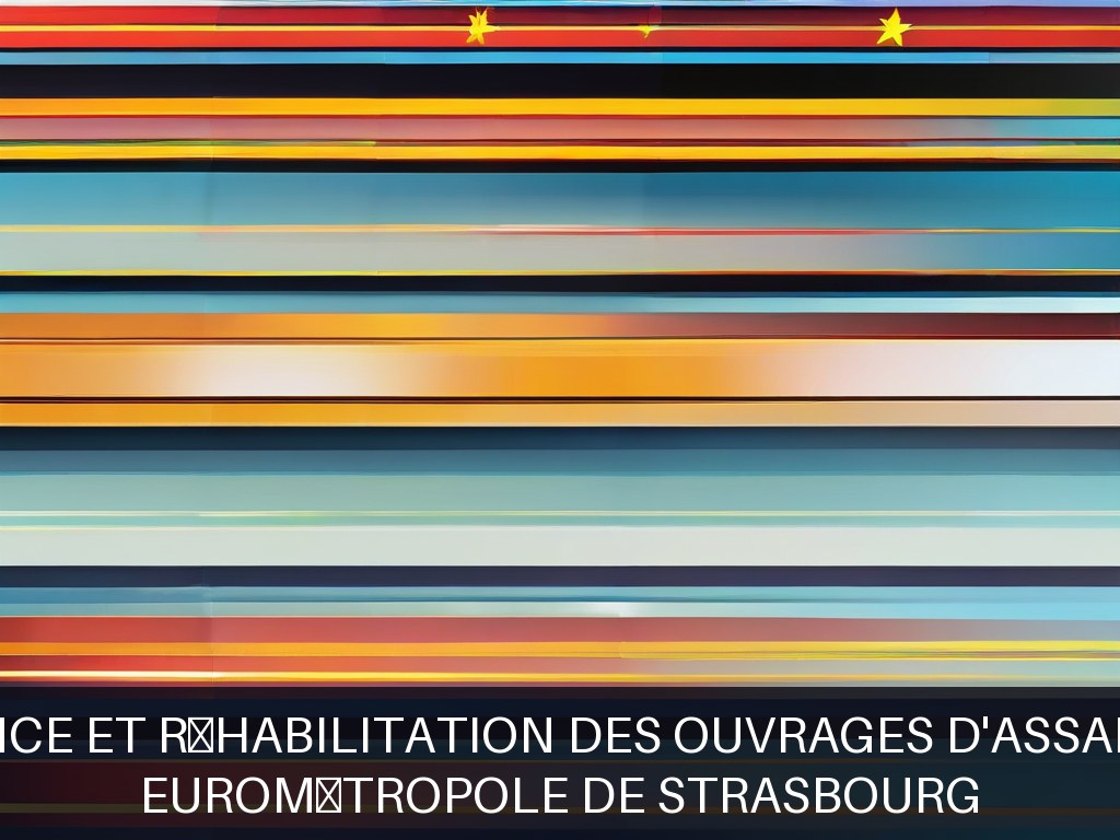 Illustration pour Eurométropole de Strasbourg: Surveillance et réhabilitation des ouvrages d'assainissement
