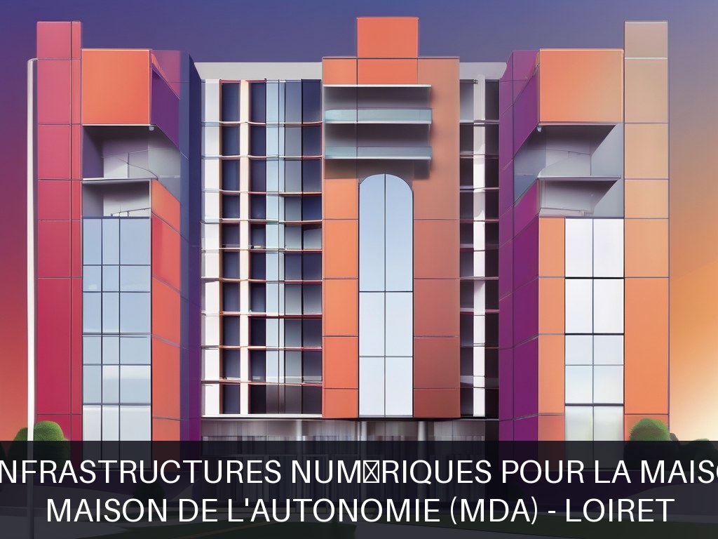 Illustration pour Maison de l'Autonomie (MDA) - Loiret: Optimisation des infrastructures numériques pour la Maison de l'Autonomie