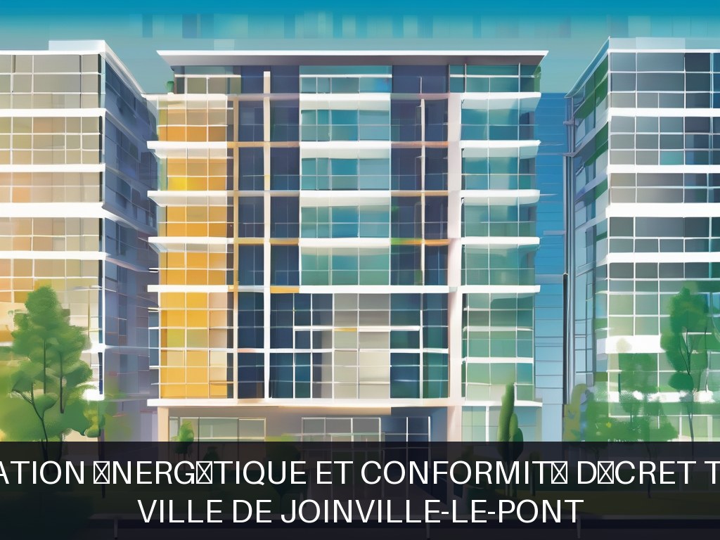 Illustration pour Ville de Joinville-le-Pont: Optimisation énergétique et conformité décret tertiaire (Potentiel à Court Terme)