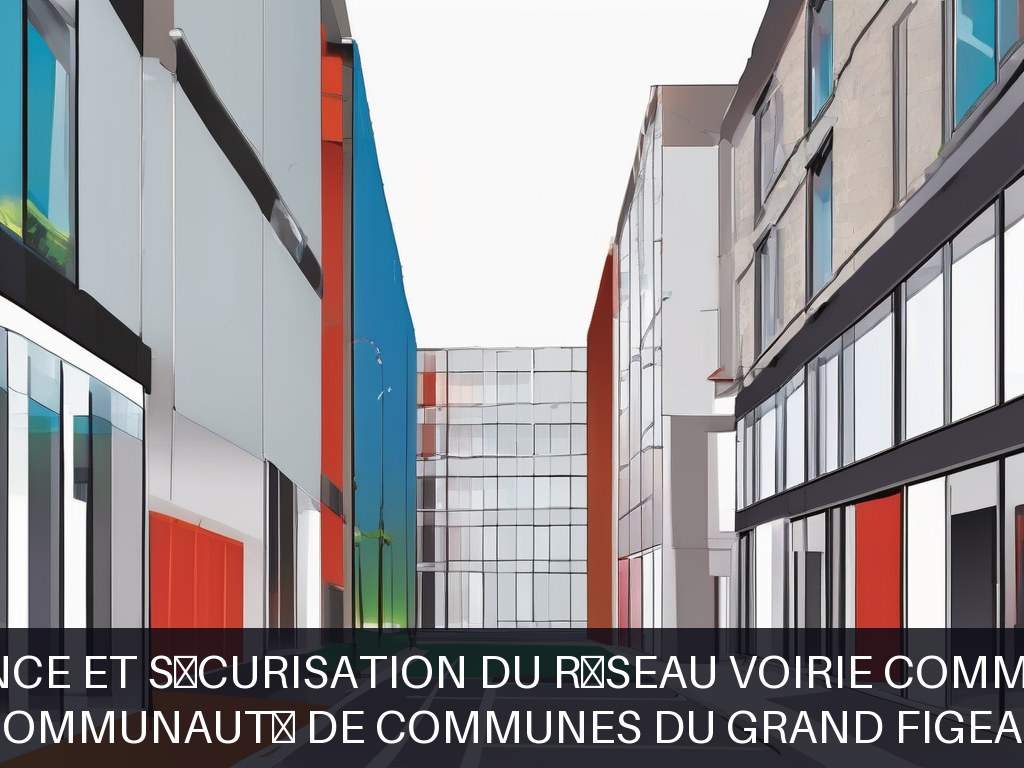 Illustration pour Communauté de Communes du Grand Figeac: Maintenance et sécurisation du réseau voirie communautaire