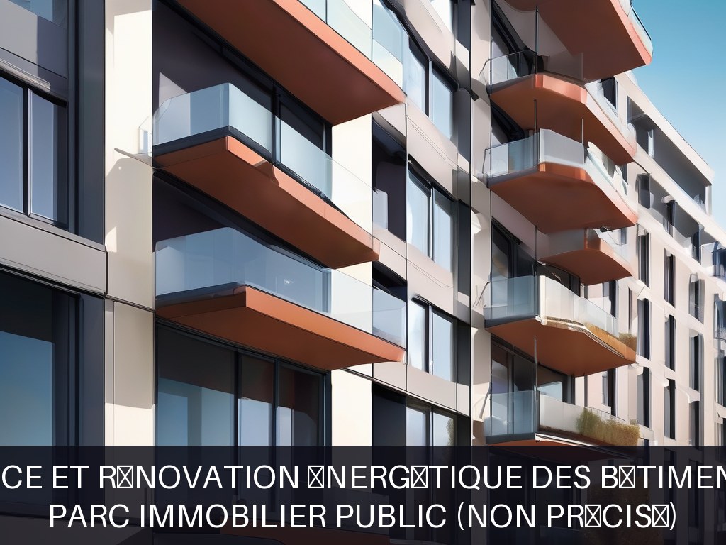 Illustration pour Parc immobilier public (non précisé): Maintenance et rénovation énergétique des bâtiments publics