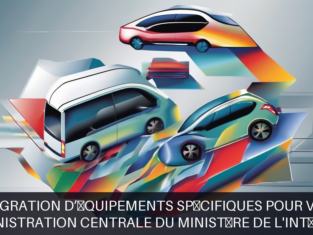 Illustration pour Administration centrale du Ministère de l'Intérieur: Maintenance et intégration d’équipements spécifiques pour véhicules de sécurité