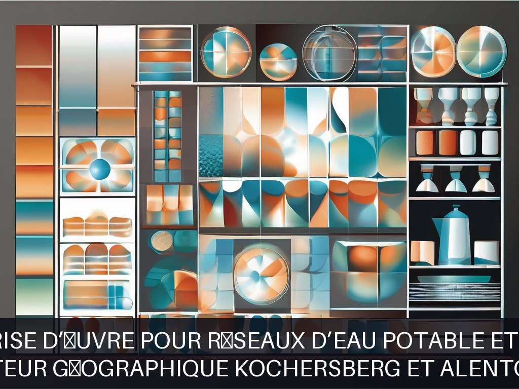 Illustration pour Secteur géographique Kochersberg et alentours: Études et maîtrise d’œuvre pour réseaux d’eau potable et assainissement