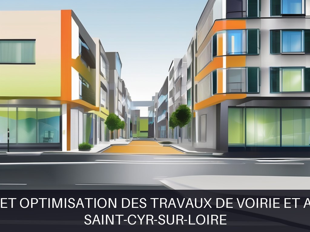 Illustration pour Saint-Cyr-Sur-Loire: Coordination et optimisation des travaux de voirie et assainissement