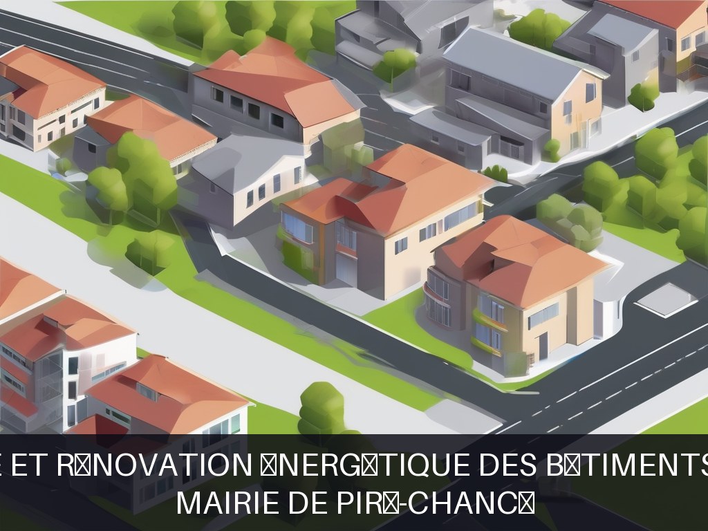 Illustration pour Mairie de Piré-Chancé: Maintenance et rénovation énergétique des bâtiments communaux