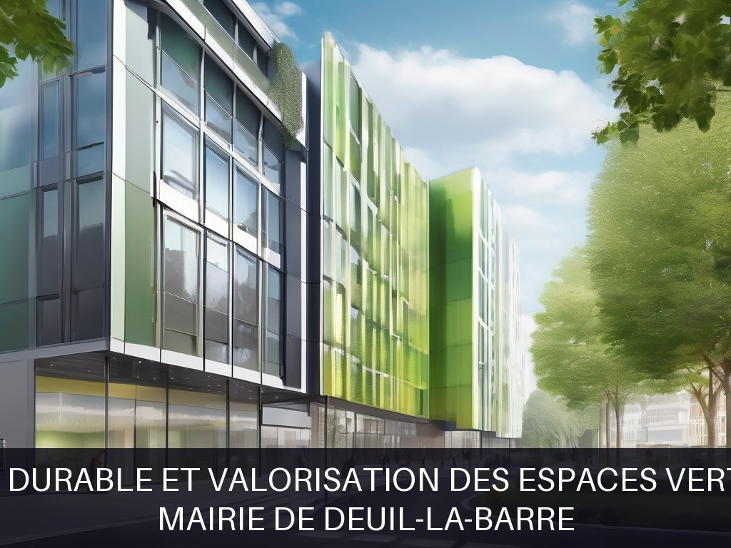 Illustration pour Mairie de DEUIL-LA-BARRE: Entretien durable et valorisation des espaces verts urbains