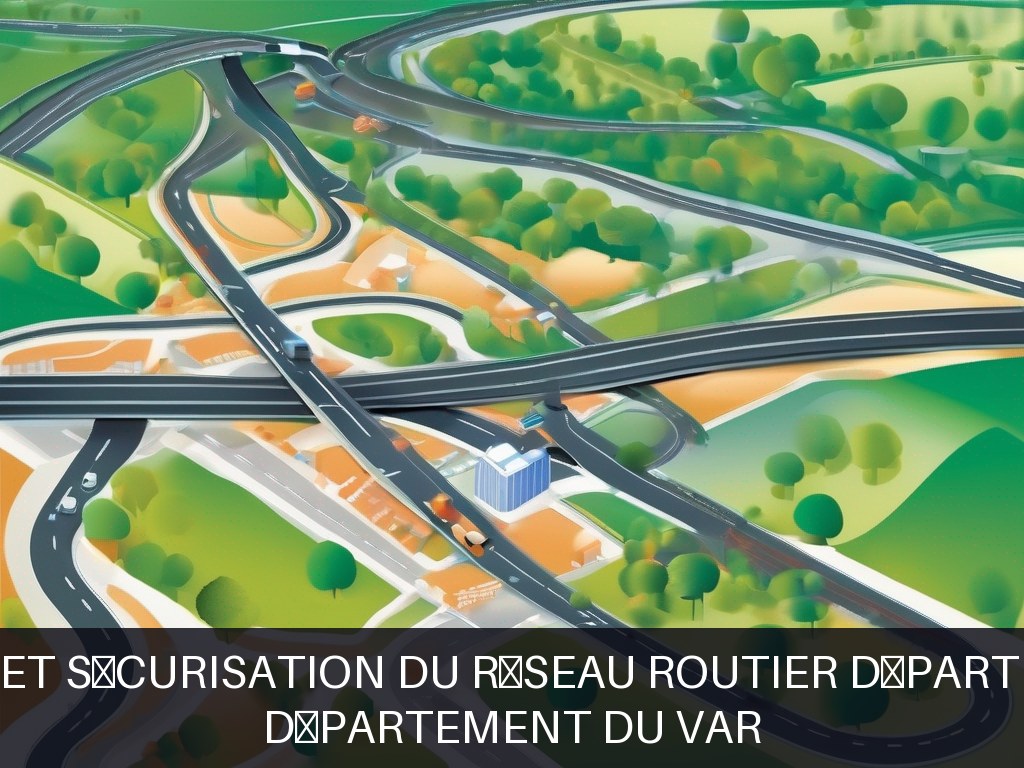 Illustration pour Département du Var: Gestion et sécurisation du réseau routier départemental