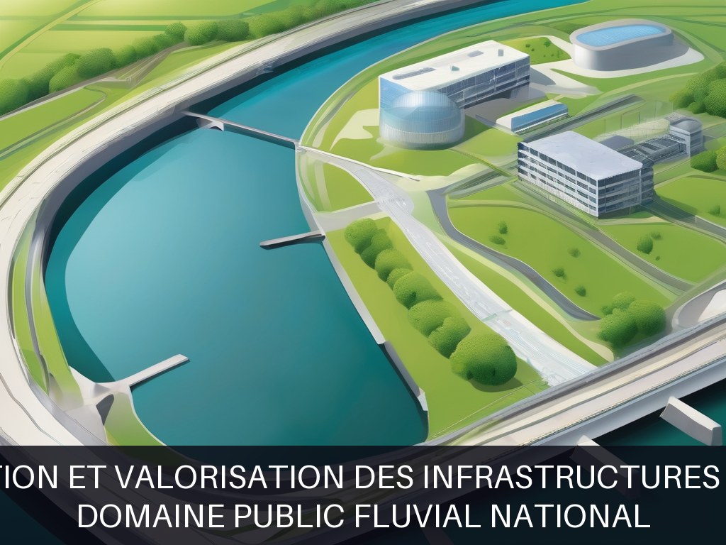 Illustration pour Domaine public fluvial national: Sécurisation et valorisation des infrastructures fluviales