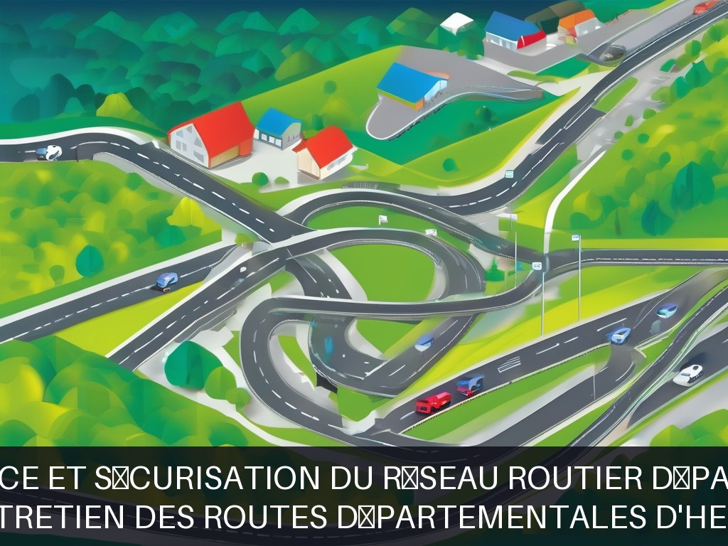 Illustration pour Site d'entretien des routes départementales d'Hennebont: Maintenance et sécurisation du réseau routier départemental