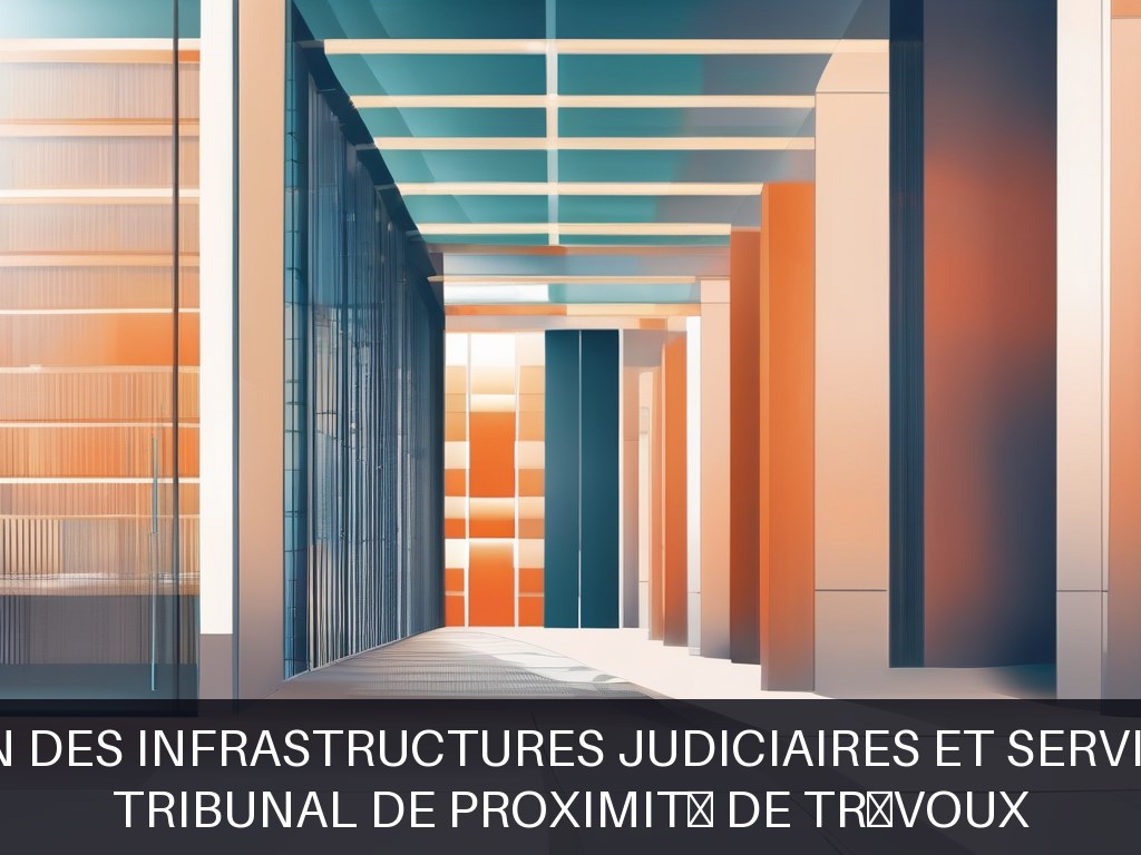 Illustration pour Tribunal de proximité de Trévoux: Optimisation des infrastructures judiciaires et services associés