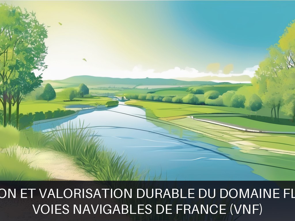 Illustration pour Voies Navigables de France (VNF): Gestion et valorisation durable du domaine fluvial