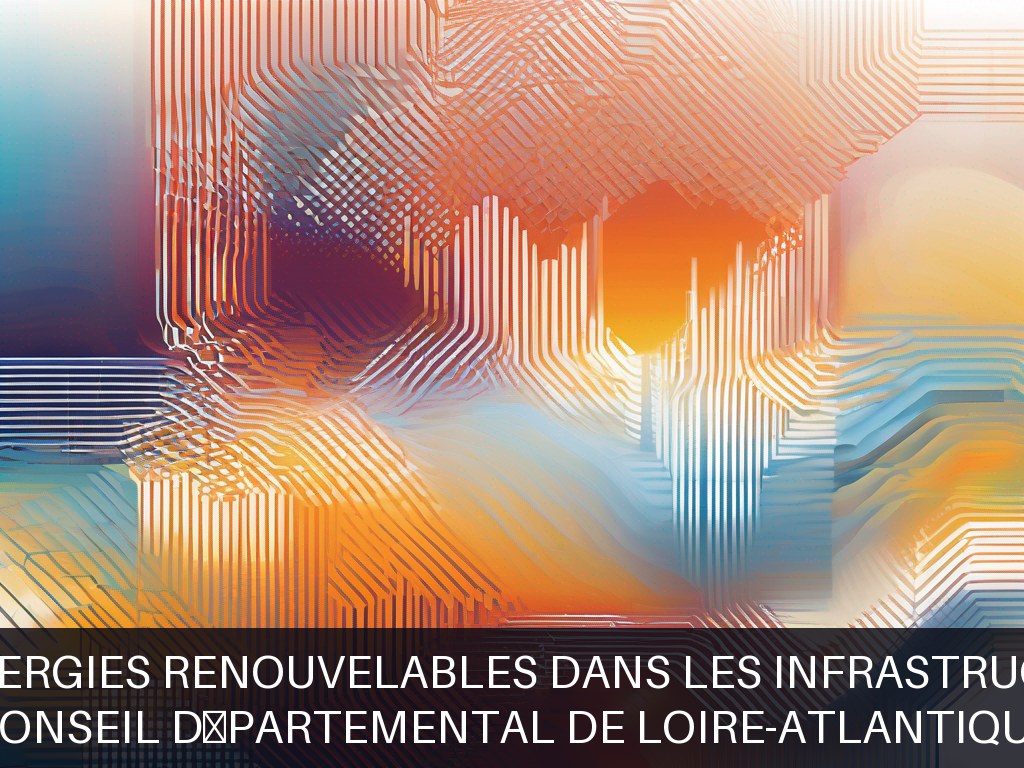 Illustration pour Conseil Départemental de Loire-Atlantique: Intégration des énergies renouvelables dans les infrastructures numériques (Potentiel à Court Terme)
