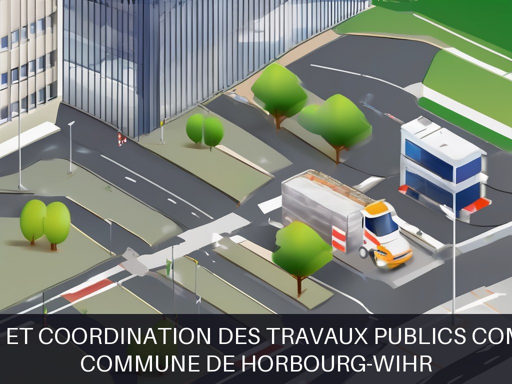 Illustration pour Commune de Horbourg-Wihr: Pilotage et coordination des travaux publics communaux