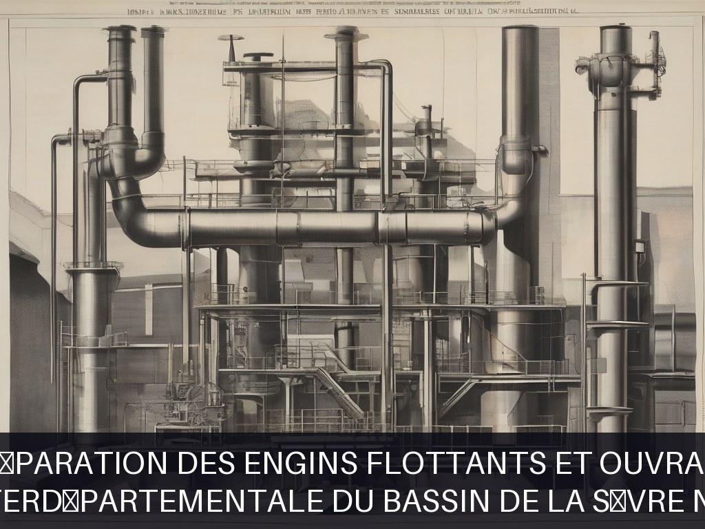 Illustration pour Institution Interdépartementale du Bassin de la Sèvre Niortaise (IIBSN): Maintenance et réparation des engins flottants et ouvrages hydrauliques