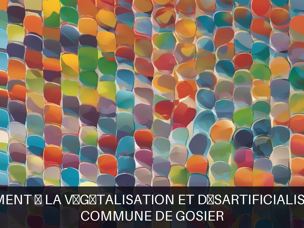 Illustration pour Commune de Gosier: Accompagnement à la végétalisation et désartificialisation urbaine