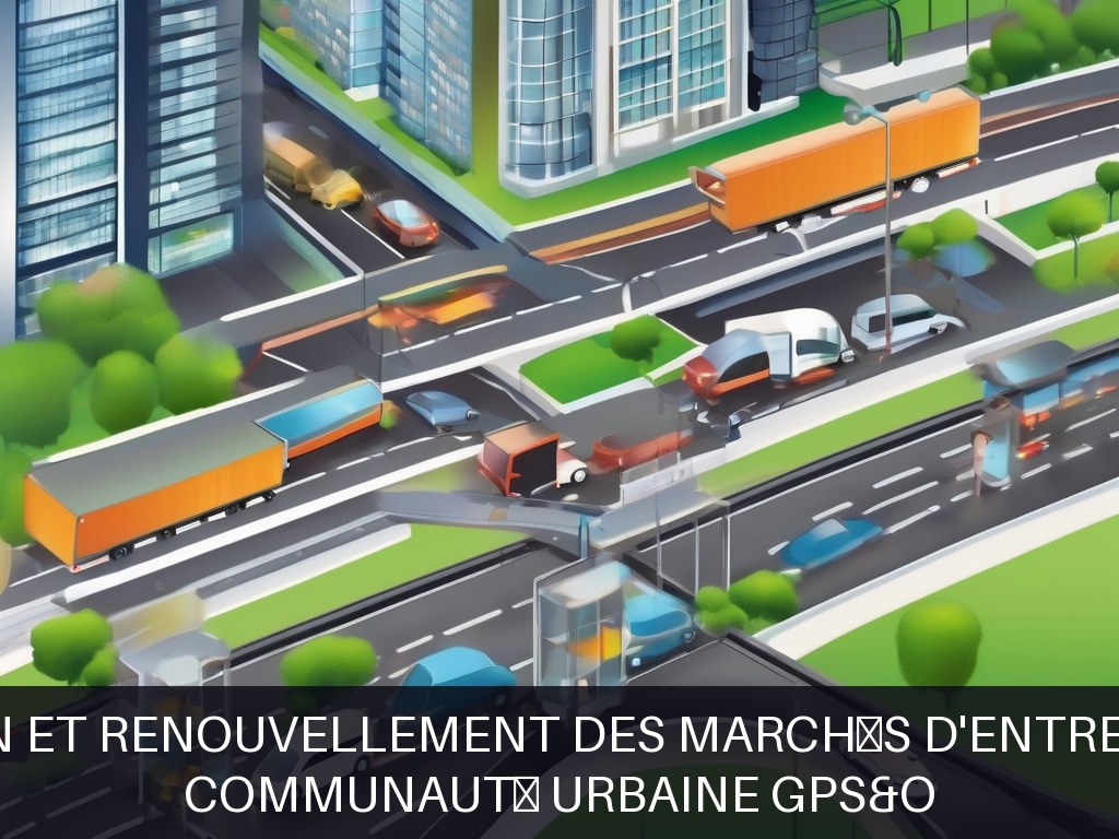 Illustration pour Communauté urbaine GPS&O: Optimisation et renouvellement des marchés d'entretien routier (Potentiel à Court Terme)