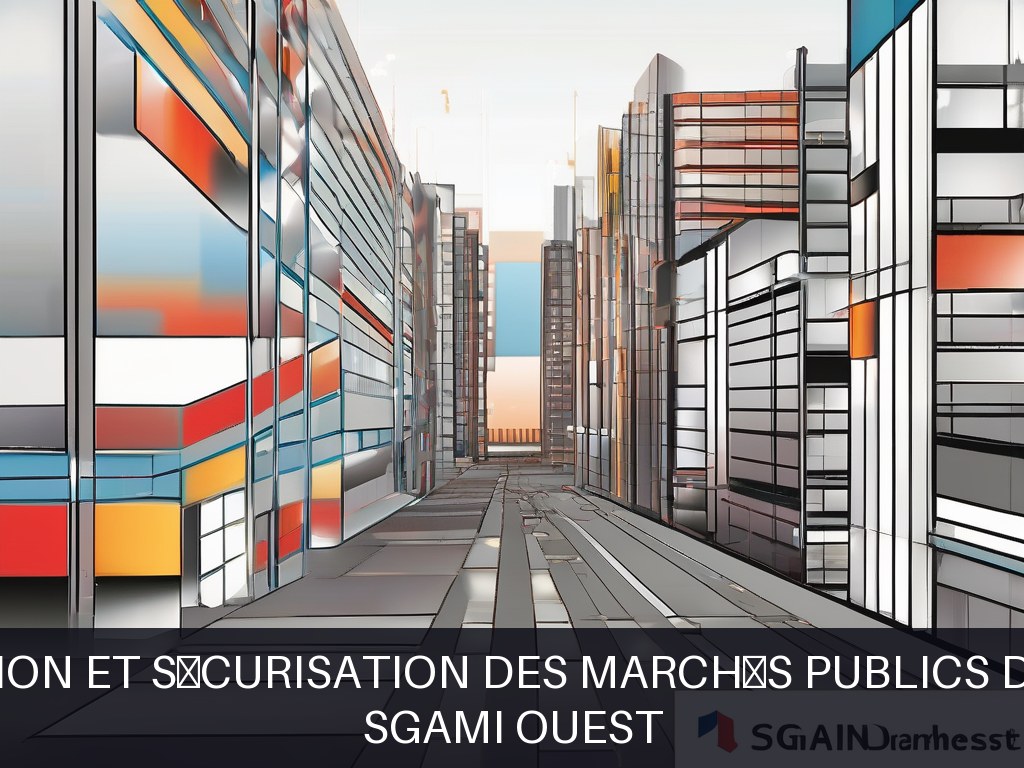 Illustration pour SGAMI OUEST: Optimisation et sécurisation des marchés publics de travaux