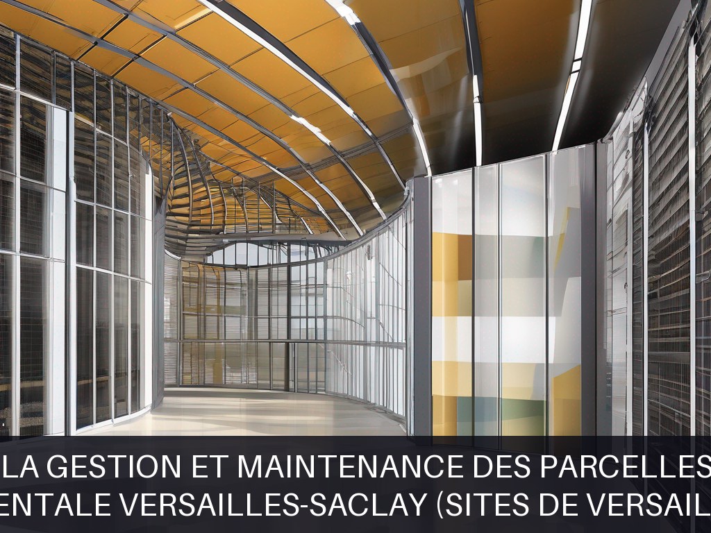 Illustration pour Unité expérimentale Versailles-Saclay (sites de Versailles et Saclay): Optimisation de la gestion et maintenance des parcelles expérimentales