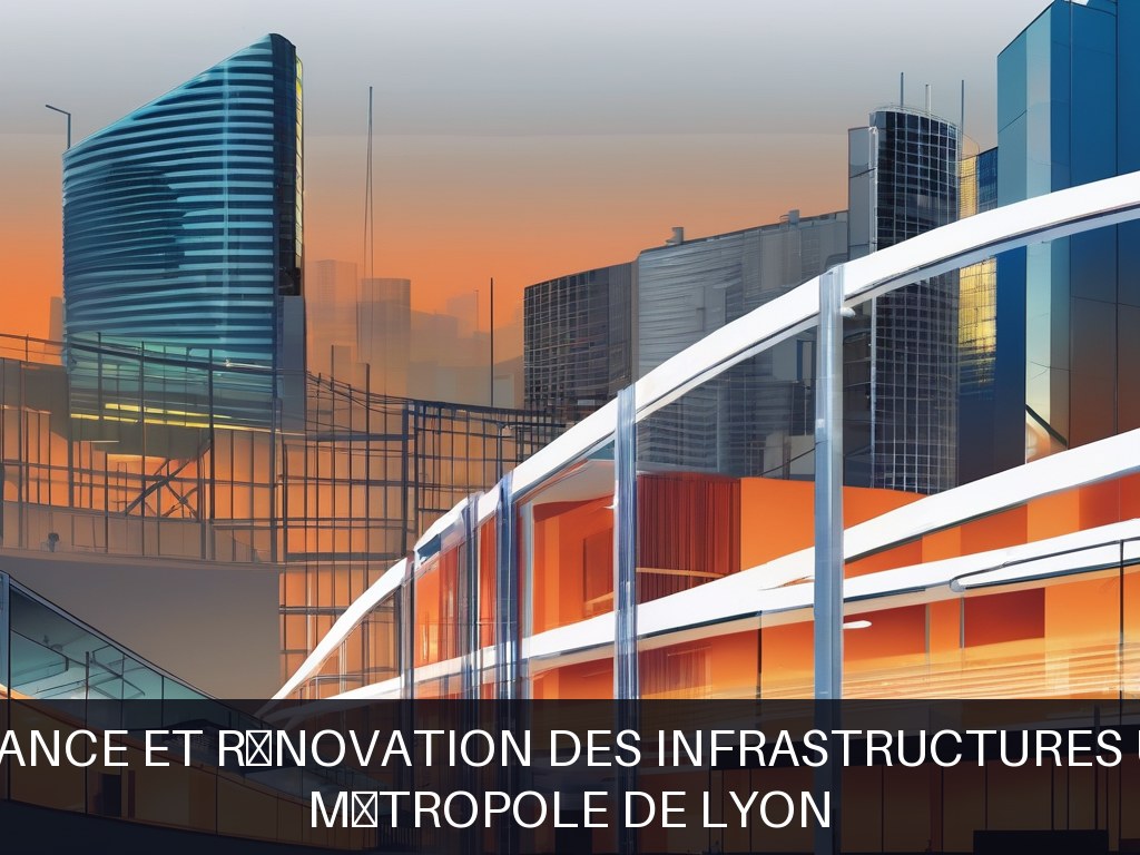 Illustration pour Métropole de Lyon: Maintenance et rénovation des infrastructures urbaines