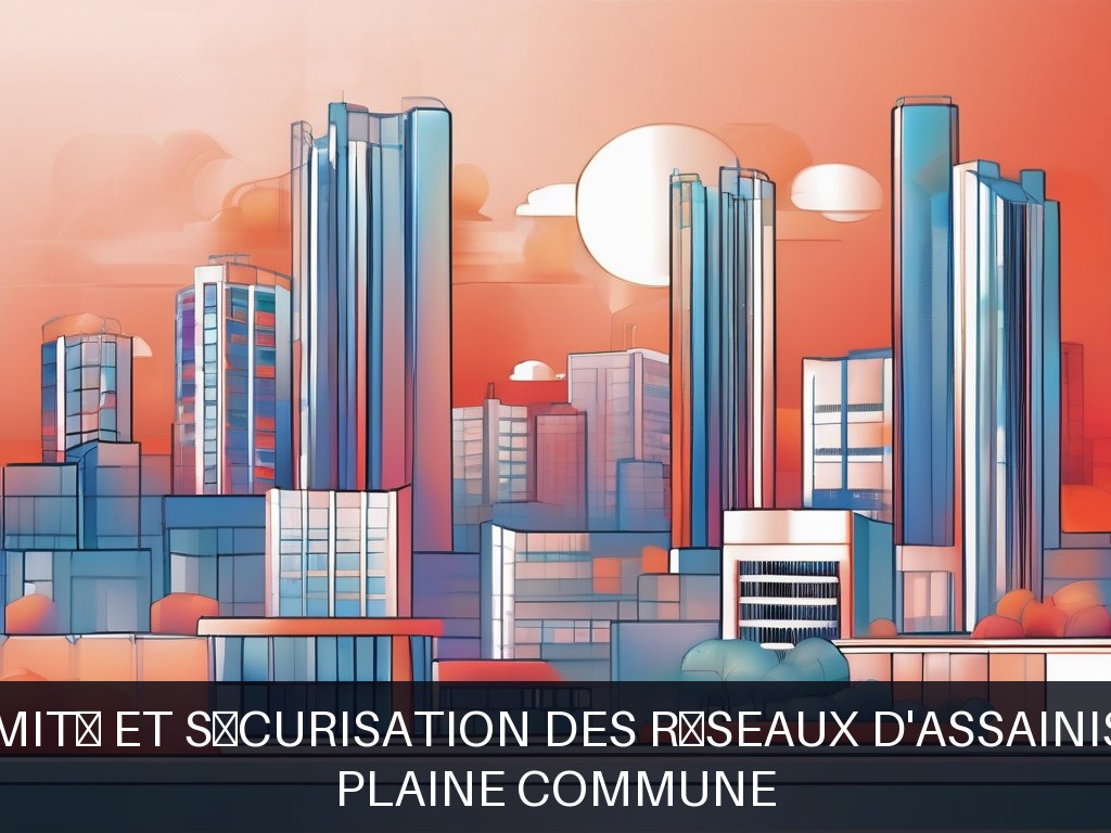 Illustration pour Plaine Commune: Conformité et sécurisation des réseaux d'assainissement (Potentiel à Court Terme)