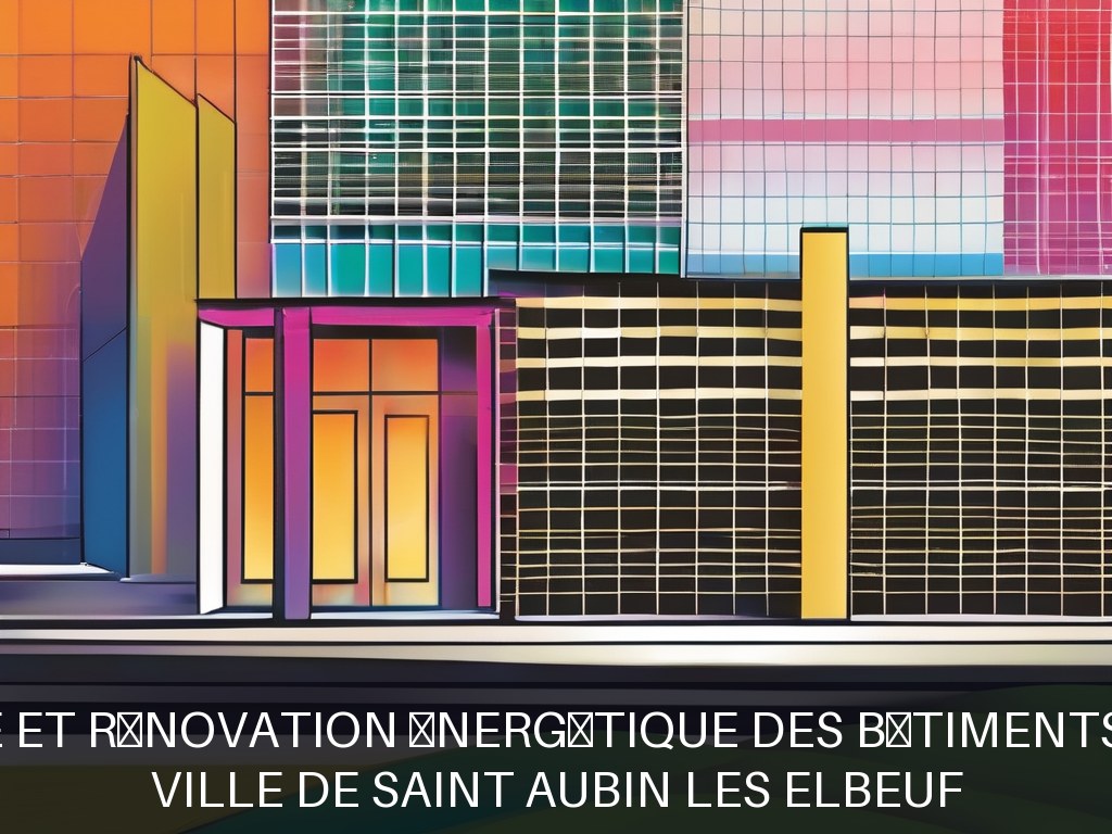 Illustration pour Ville de Saint Aubin les Elbeuf: Maintenance et rénovation énergétique des bâtiments communaux (Potentiel à Court Terme)