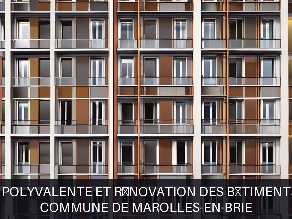 Illustration pour Commune de Marolles-en-Brie: Maintenance polyvalente et rénovation des bâtiments communaux